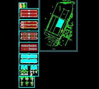 某單層廠房建筑施工圖免費下載 工業(yè) 農業(yè)建筑